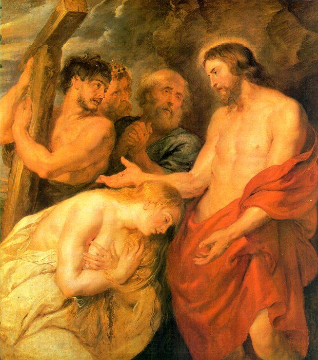 Peter Paul Rubens Christ and Mary Magdalene Spain oil painting art